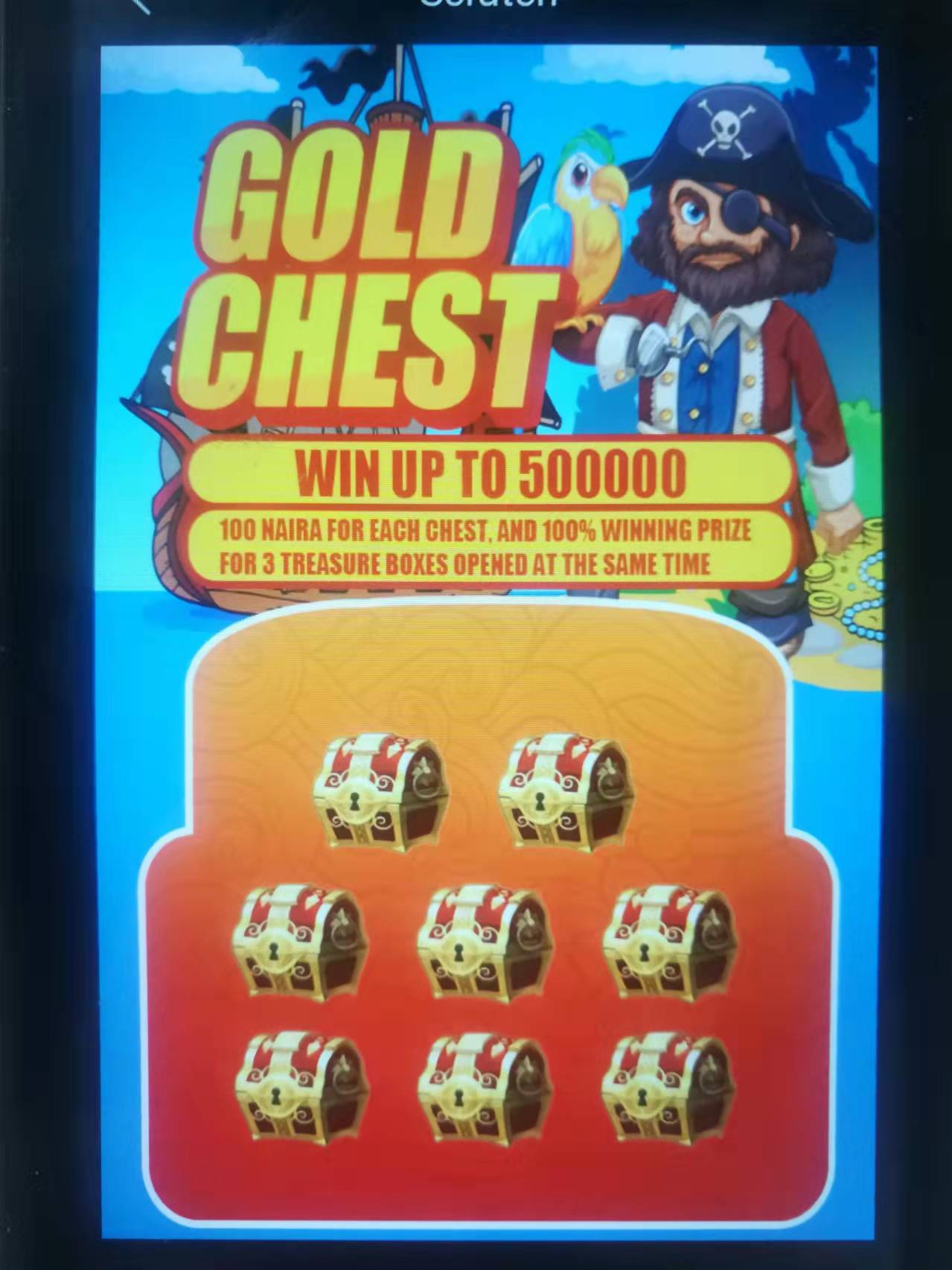 gold chest game