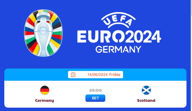 online Euro Cup betting, Germany VS Scotland betting